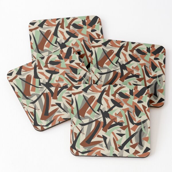 Item preview, Abstract Jungle Camouflage Print designed and sold by Leufia.