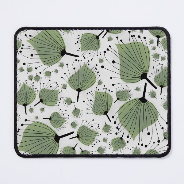 Item preview, Leaves floral pattern designed and sold by Doodlehomeshop.