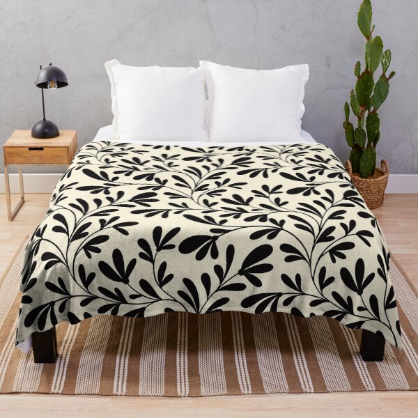 Item preview, Trailing Black Branches on Cream designed and sold by BlueLela.