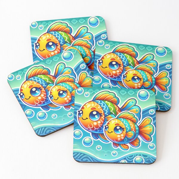 Item preview,  Colorful Fish Duo Adventure designed and sold by Peelya.