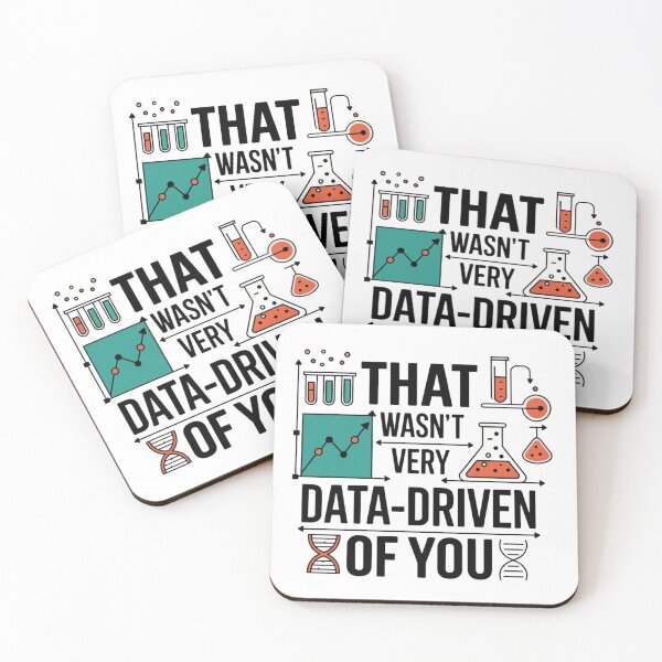 Item preview, That wasn't very data-driven of you designed and sold by Merch-Kitsune.
