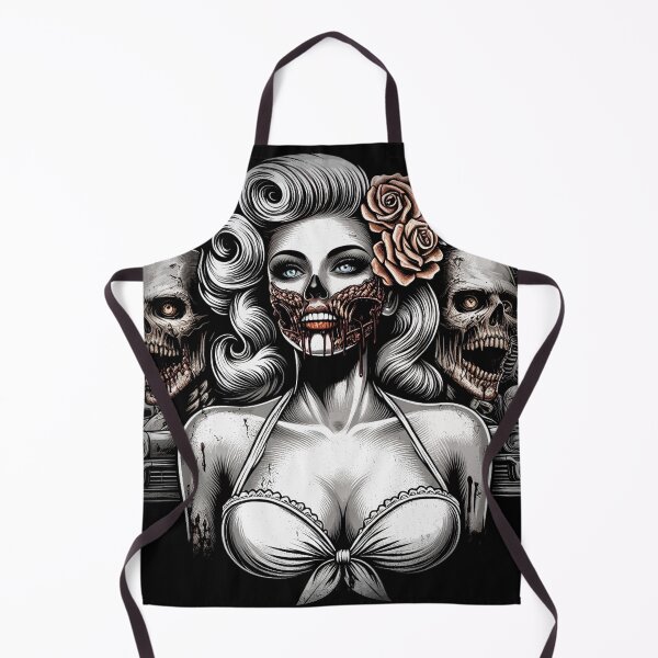 Item preview, Horror Zombie Woman designed and sold by PulpVintage.