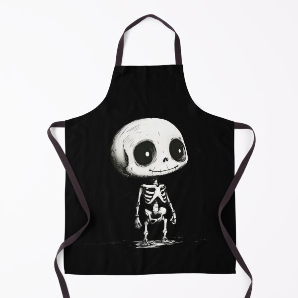 Item preview, Cute Skeleton Kawaii Halloween Skull designed and sold by NateFellhauer.