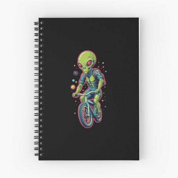 Item preview, Alien ride a bike designed and sold by Designfs.