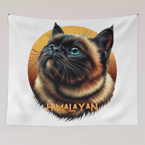 Item preview, Poster Prints T-Shirt Design - Cat Breeds: Himalayan designed and sold by ForeverPrintsOK.