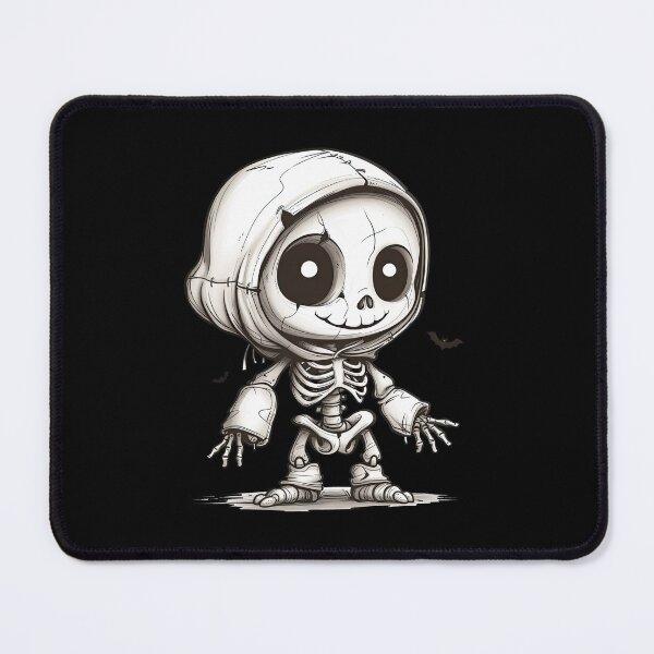 Item preview, Cute Skeleton Kawaii Halloween Skull designed and sold by NateFellhauer.