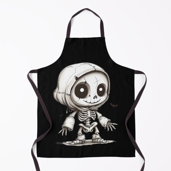 Item preview, Cute Skeleton Kawaii Halloween Skull designed and sold by NateFellhauer.