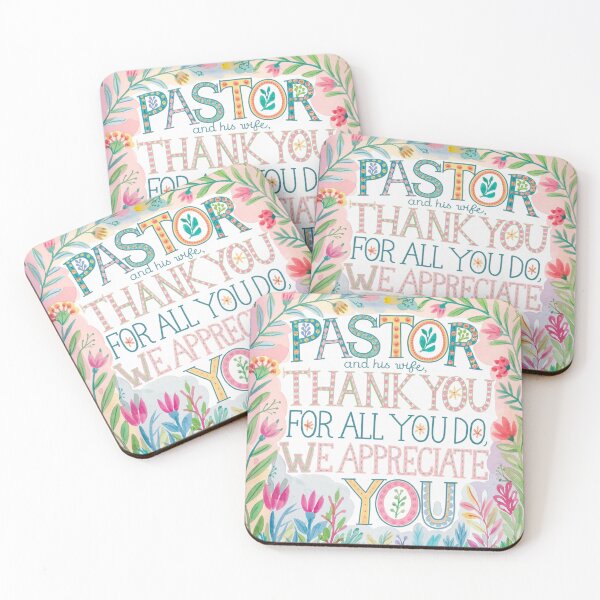 Item preview, Pastor and Wife Appreciation Day Gifts, Thank You, Christmas, Retirement designed and sold by Heritage Hive Studio.