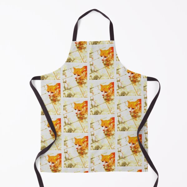 Item preview, Peaceful abstract ginger cat designed and sold by n-l-celebration.