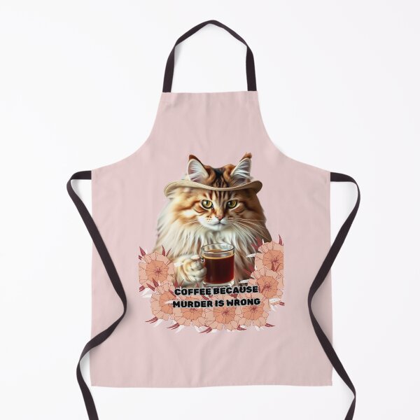 Item preview, cowboy cat with cowboy hat and a cup of coffee designed and sold by GinnyGi.