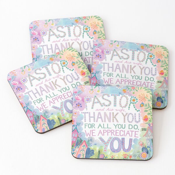 Item preview, Pastor and Wife Appreciation Day Gifts, Thank You, Christmas, Retirement designed and sold by Heritage Hive Studio.