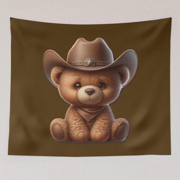 Item preview, Adorable Teddy Bear Cowboy designed and sold by Alexander Butler.