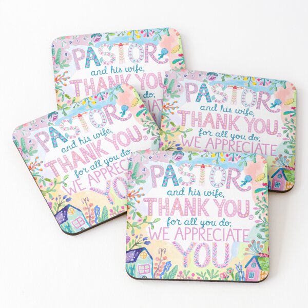 Item preview, Pastor and Wife Appreciation Day Gifts, Thank You, Christmas, Retirement designed and sold by Heritage Hive Studio.