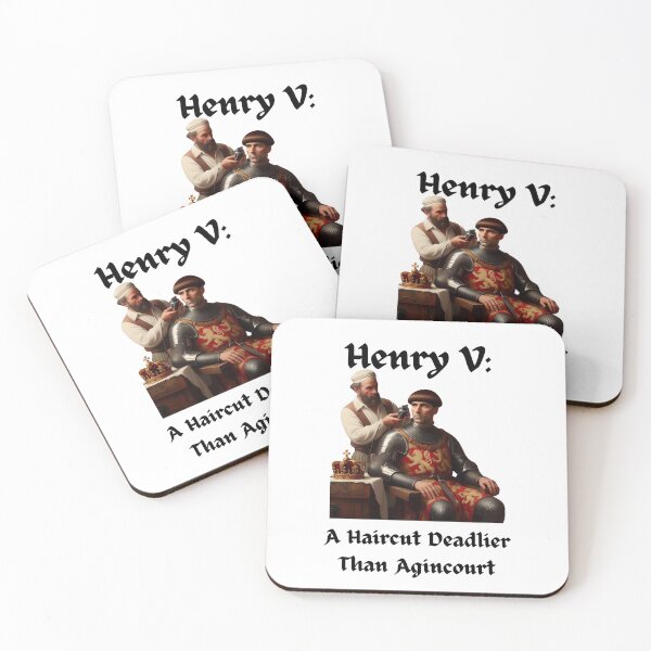 Item preview, Henry V: A Haircut Deadlier Than Agincourt - Funny History designed and sold by LsTimelessTees.
