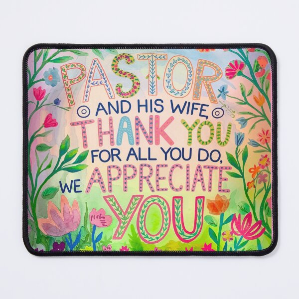 Item preview, Pastor and Wife Appreciation Day Gifts, Thank You, Christmas, Retirement designed and sold by Heritage Hive Studio.