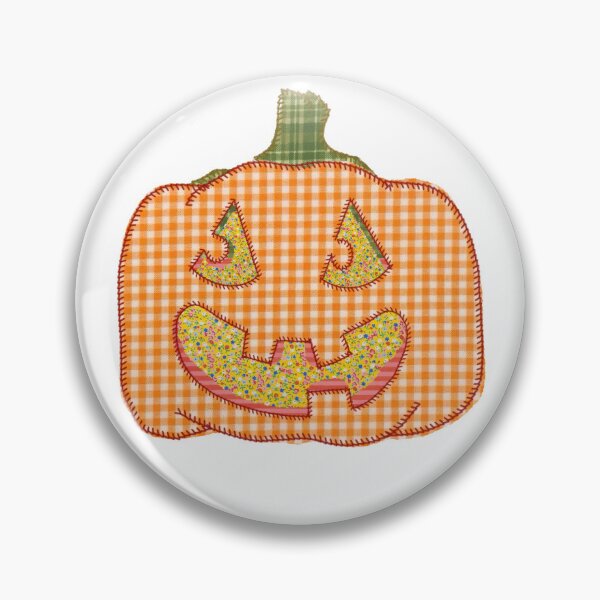 Item preview, Embroidery pumpkin designed and sold by oxrangejuice.