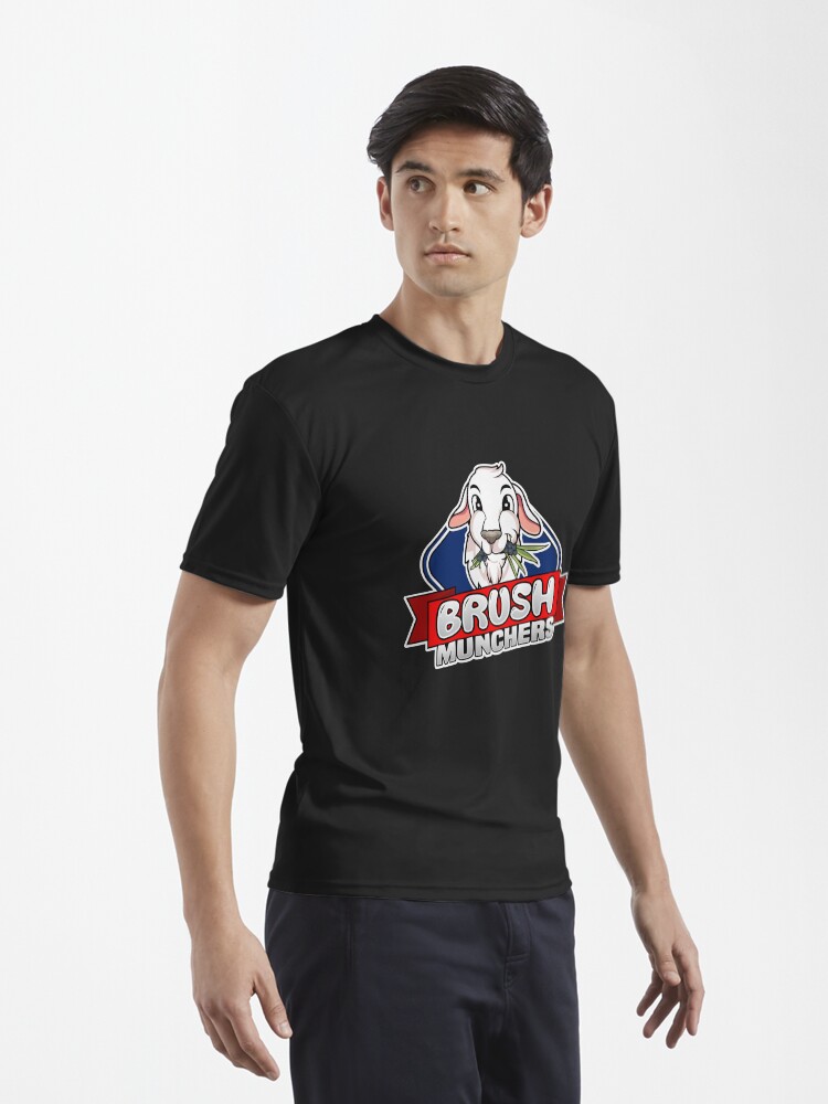 Thumbnail 3 of 7, Active T-Shirt, Brush Munchers! designed and sold by BrushMunchers.