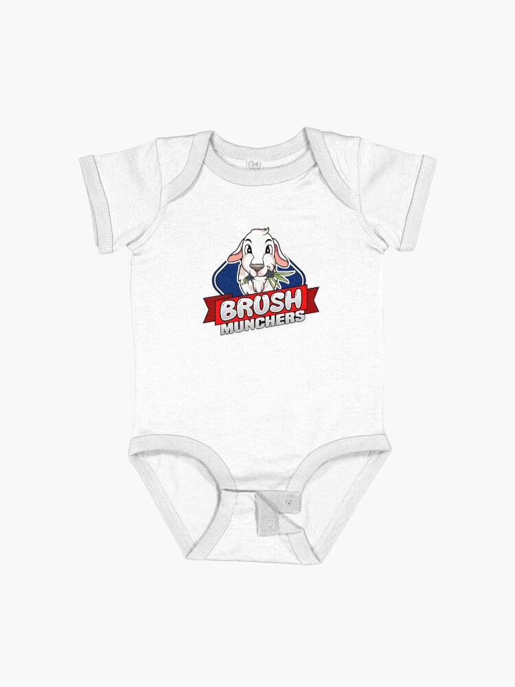 Thumbnail 1 of 2, Baby One-Piece, Brush Munchers! designed and sold by BrushMunchers.