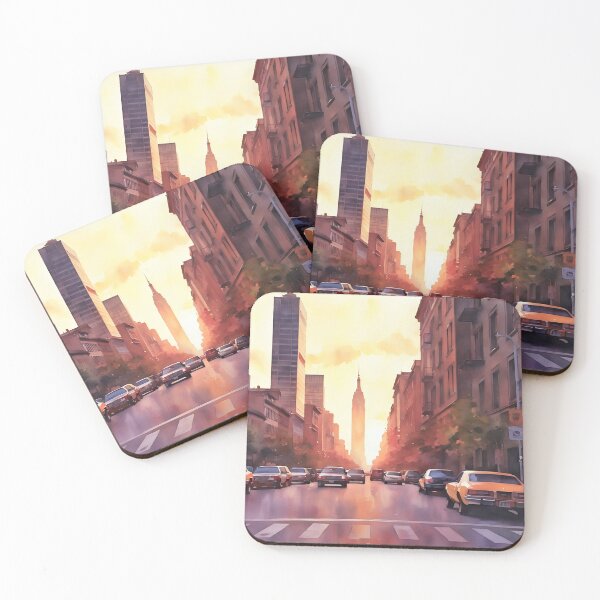 Item preview, Empire State Sunset designed and sold by RCWatercolours.
