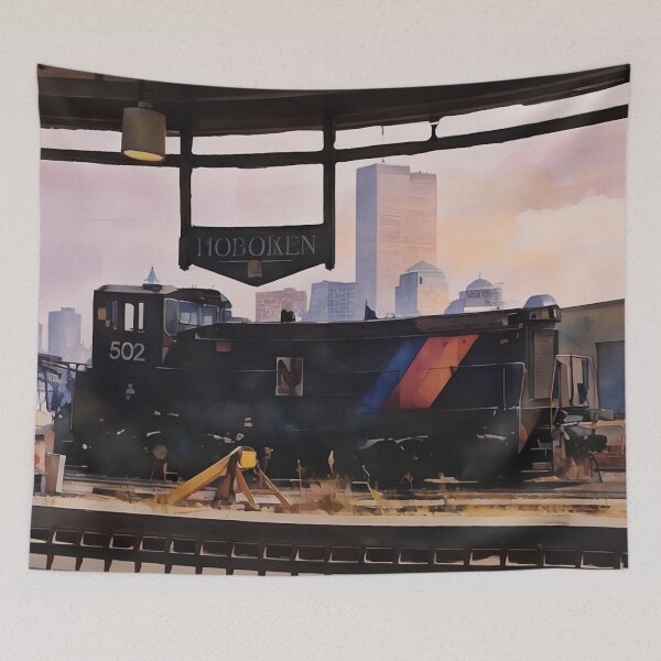 Item preview, The Old Commute designed and sold by RCWatercolours.