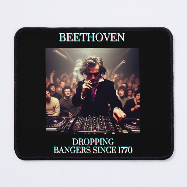 Item preview, Beethoven - Dropping Bangers Since 1770 - Funny Music History T-Shirt designed and sold by LsTimelessTees.