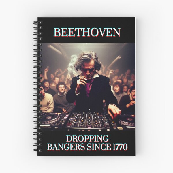 Item preview, Beethoven - Dropping Bangers Since 1770 - Funny Music History T-Shirt designed and sold by LsTimelessTees.