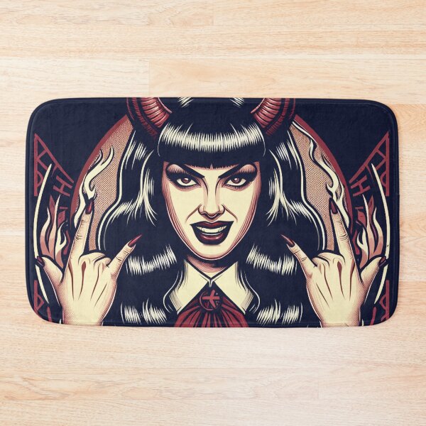 Item preview, Devilish Pin-up designed and sold by PulpVintage.