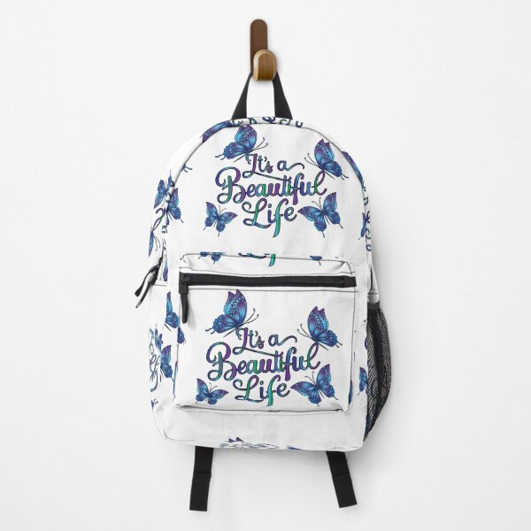 Item preview, IT'S A BEAUTIFUL LIFE WITH COLORFUL LUMINOUS BUTTERFLIES designed and sold by Gihan-Design.