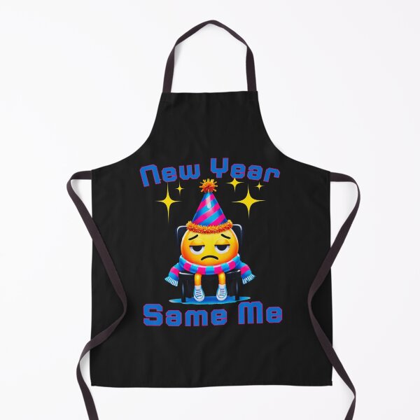 Item preview, New Year, Same Me: Funny Character Reflecting Low Energy And Humor designed and sold by elynne9.