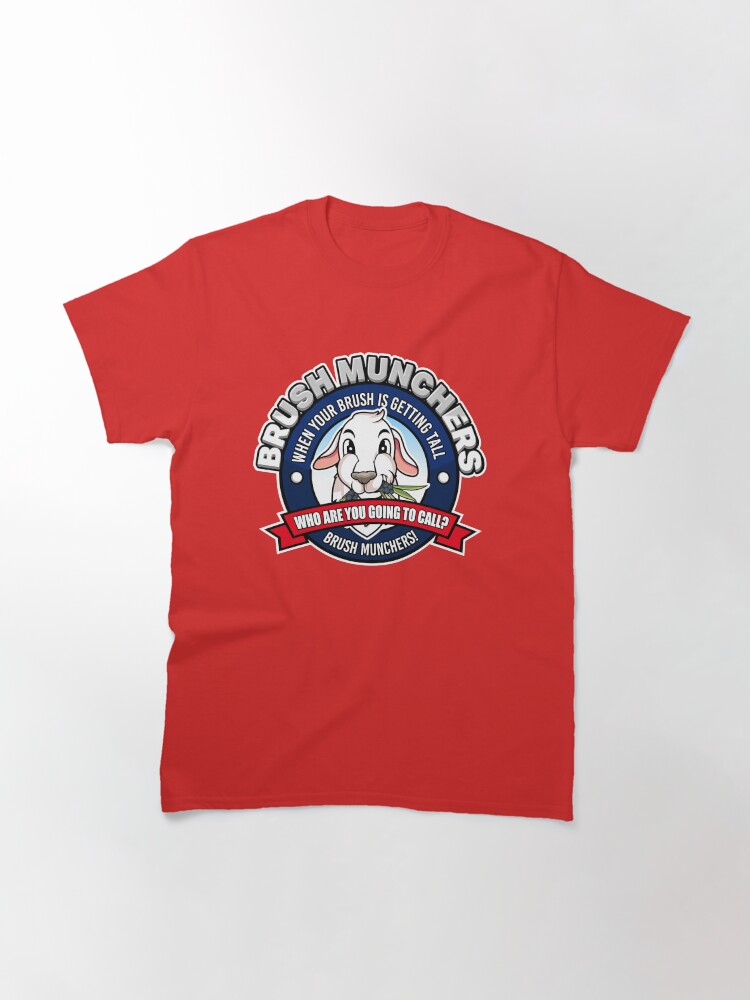 Thumbnail 3 of 7, Classic T-Shirt, Brush Munchers Logo designed and sold by BrushMunchers.