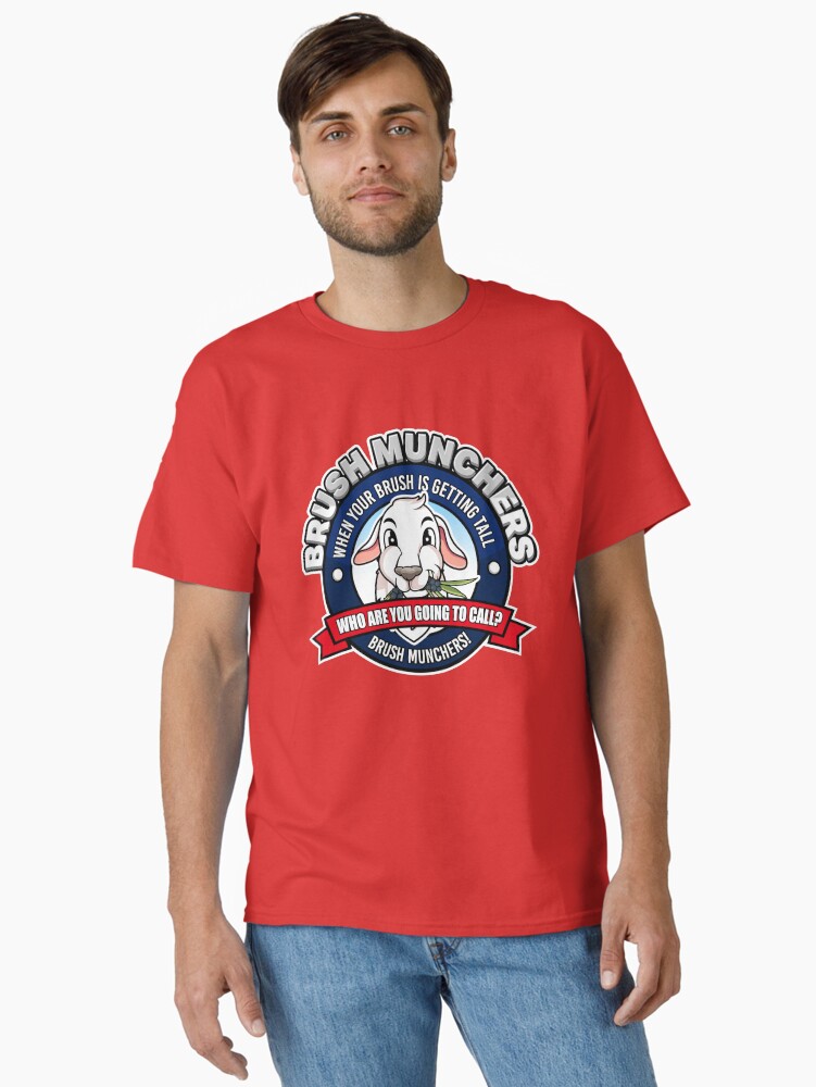 Thumbnail 1 of 7, Classic T-Shirt, Brush Munchers Logo designed and sold by BrushMunchers.