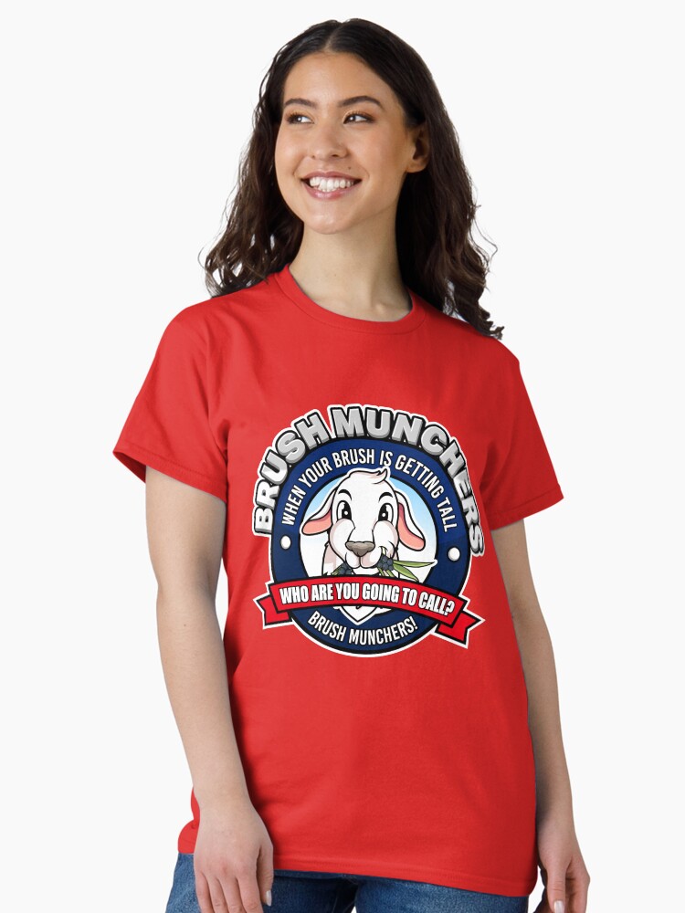 Thumbnail 2 of 7, Classic T-Shirt, Brush Munchers Logo designed and sold by BrushMunchers.