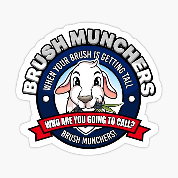 Item preview, Brush Munchers Logo designed and sold by BrushMunchers.