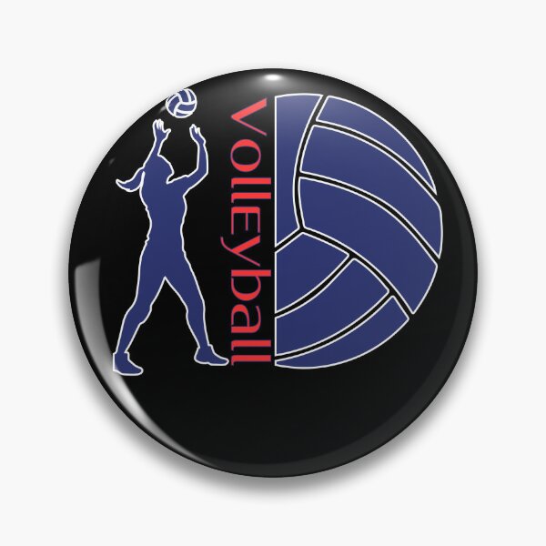 Item preview, Dynamic volleyball player and ball graphic designed and sold by KolbaVison.