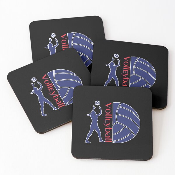 Item preview, Dynamic volleyball player and ball graphic designed and sold by KolbaVison.