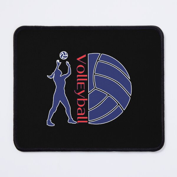 Item preview, Dynamic volleyball player and ball graphic designed and sold by KolbaVison.