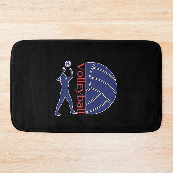 Item preview, Dynamic volleyball player and ball graphic designed and sold by KolbaVison.