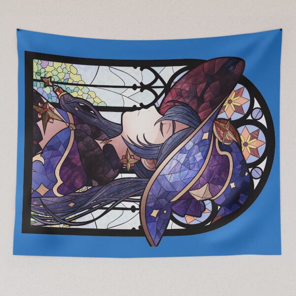 Item preview, Stained Glass Mona designed and sold by SchellStation.