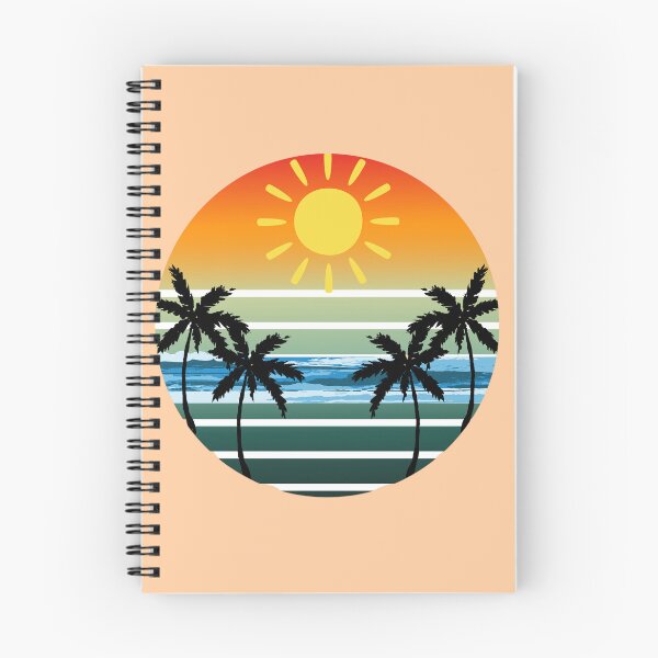 Item preview, Retro Sunset Beach Vibes - Vintage-Inspired Beach Apparel and Accessories designed and sold by Basma Store.