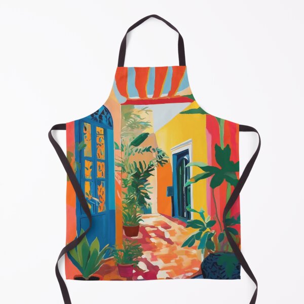 Item preview, Boho Colorful Mexican Courtyard designed and sold by PalmitoDecor.
