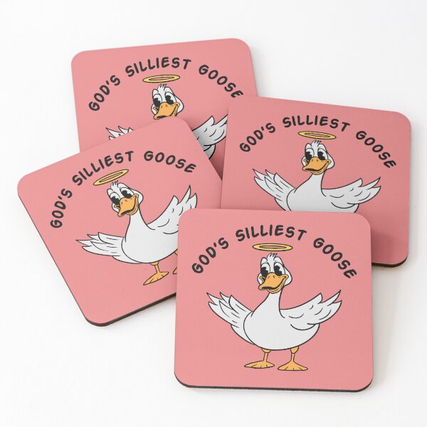Item preview, Cartoon God’s Silliest Goose  designed and sold by Milasneeze.