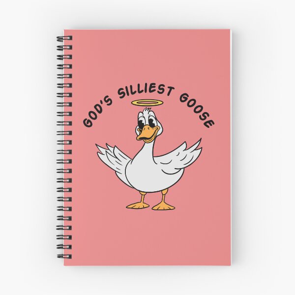 Item preview, Cartoon God’s Silliest Goose  designed and sold by Milasneeze.