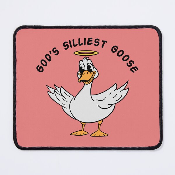 Item preview, Cartoon God’s Silliest Goose  designed and sold by Milasneeze.