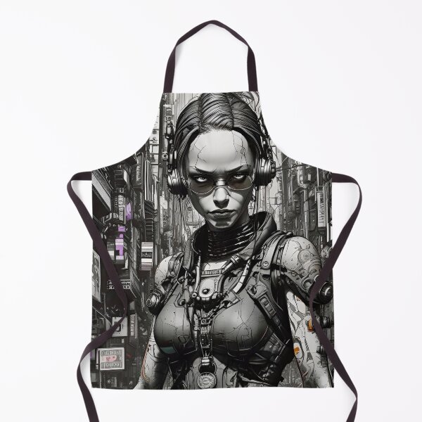 Item preview, Cyberpunk Concept Female Merc - Sci Fi Art concept designed and sold by Delerat7.