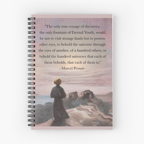 Item preview, "The Only True Voyage of Discovery" Marcel Proust Wall Art designed and sold by ColorsCompany.