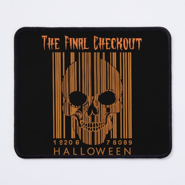Item preview, halloween design for shop assistants, retail workers, shopers, shopaholic, shopping addict halloween deco, designed and sold by EwaVerse.