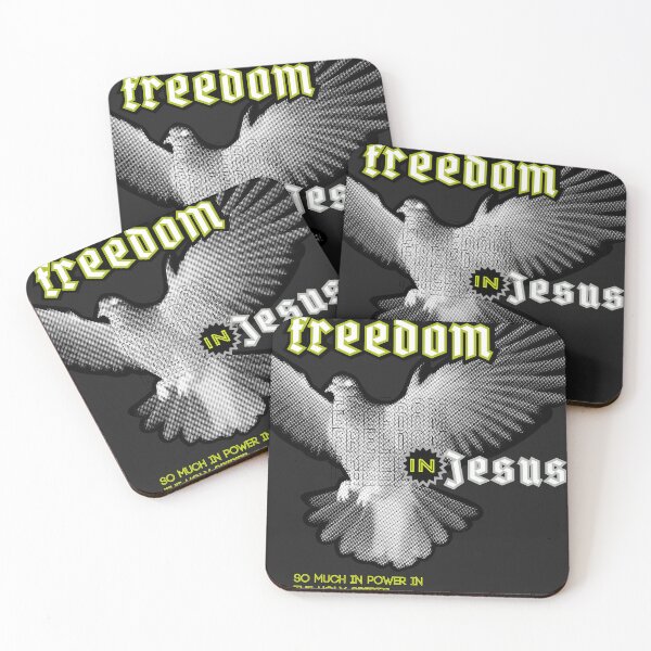 Item preview, Find Freedom in Jesus (updated version 2) designed and sold by Holy Coast Threads (Formerly ChristianFlower).