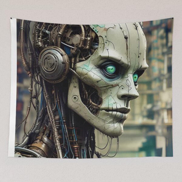 Item preview, Intense Cyborg - Sci Fi Art concept designed and sold by Delerat7.