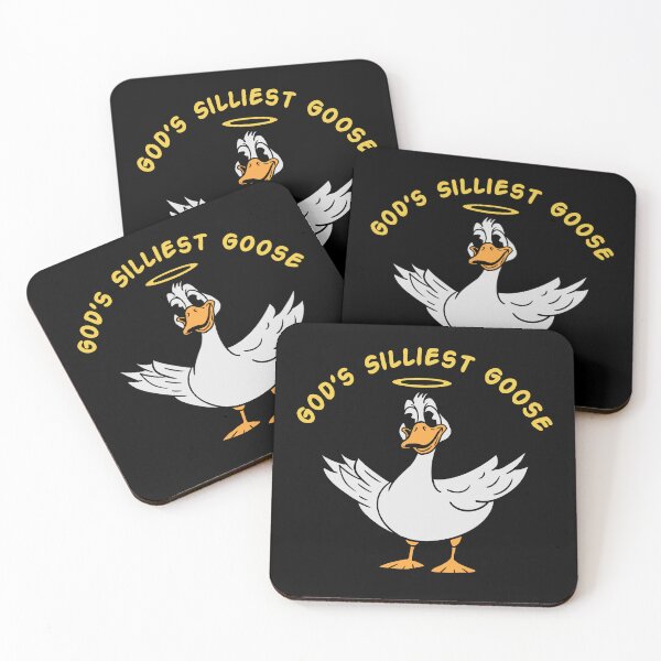 Item preview, Cartoon God’s Silliest Goose  designed and sold by Milasneeze.