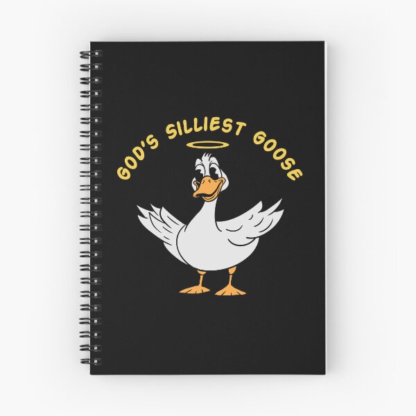 Item preview, Cartoon God’s Silliest Goose  designed and sold by Milasneeze.